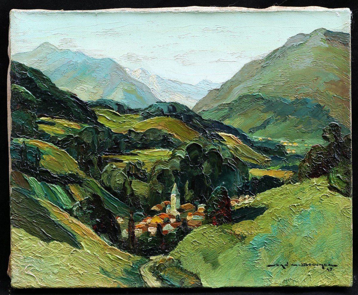 Jean-louis Bouchez, Summer In Saint-étienne De Baïgorry, Basque Country-photo-1