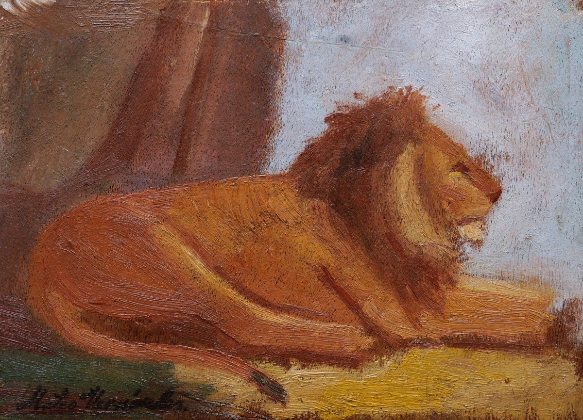 Mateo Hernández Sánchez, Lying Lion