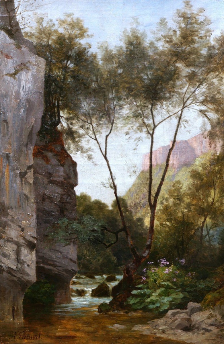 Clément Alphonse Antonin Fanart, The Gorges Of The Doubs