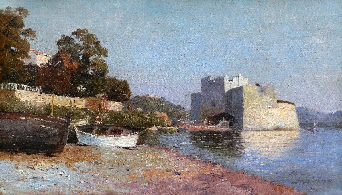 Victor SENCHET, Le Fort Saint-Louis au Mourillon à Toulon