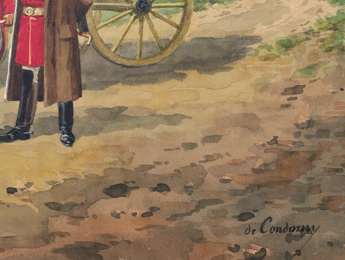 Charles Fernand de CONDAMY, Attelage partant pour la chasse à courre-photo-4