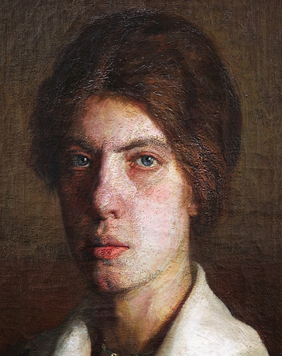 Francesco De Vincentiis, Portrait Of A Woman-photo-2