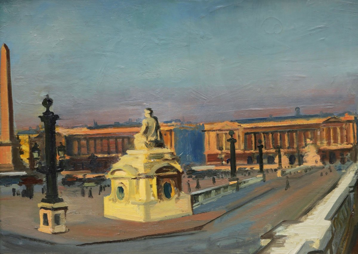 Suiveur d'Albert MARQUET, La Place de la Concorde