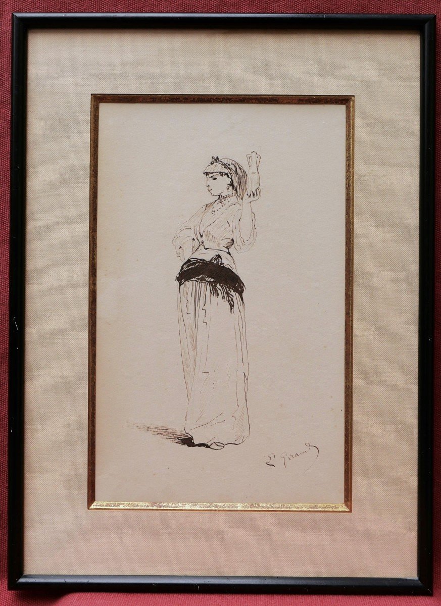 Pierre François Eugène Giraud, Costume Projects For The Theater-photo-2