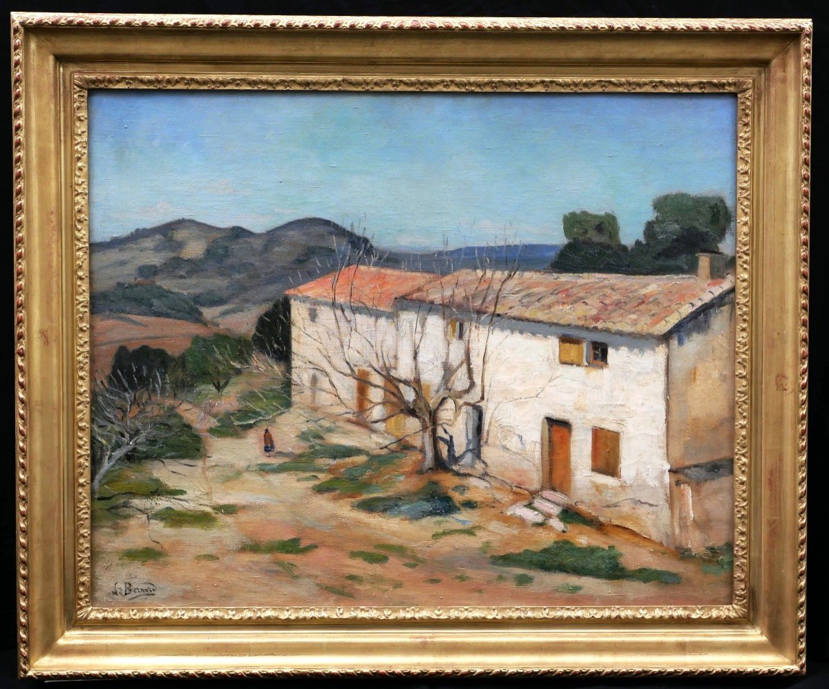 Louis Michel Bernard, Landscape In Southern France-photo-4