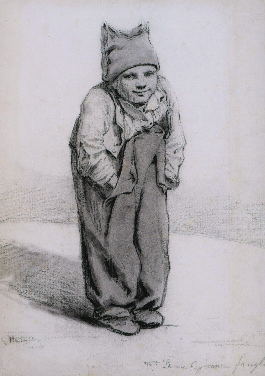 Esperance Langlois, Child