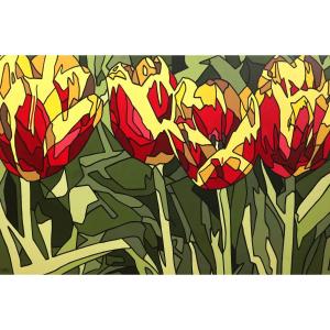 Christian Bessière, Tulips (very Large Format)