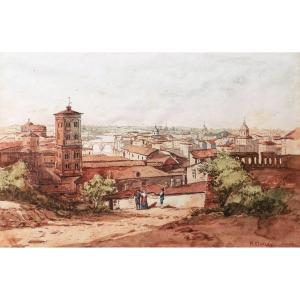 Harry Morley, Animated View In Rome