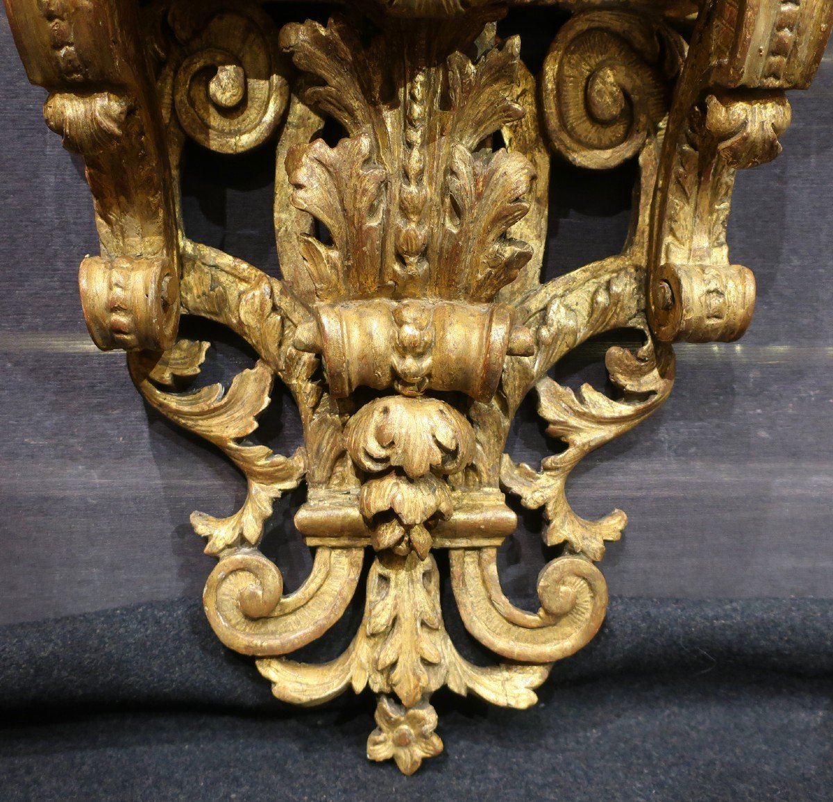 Gilded Wall Bracket Louis XIV Period 18th Century-photo-4