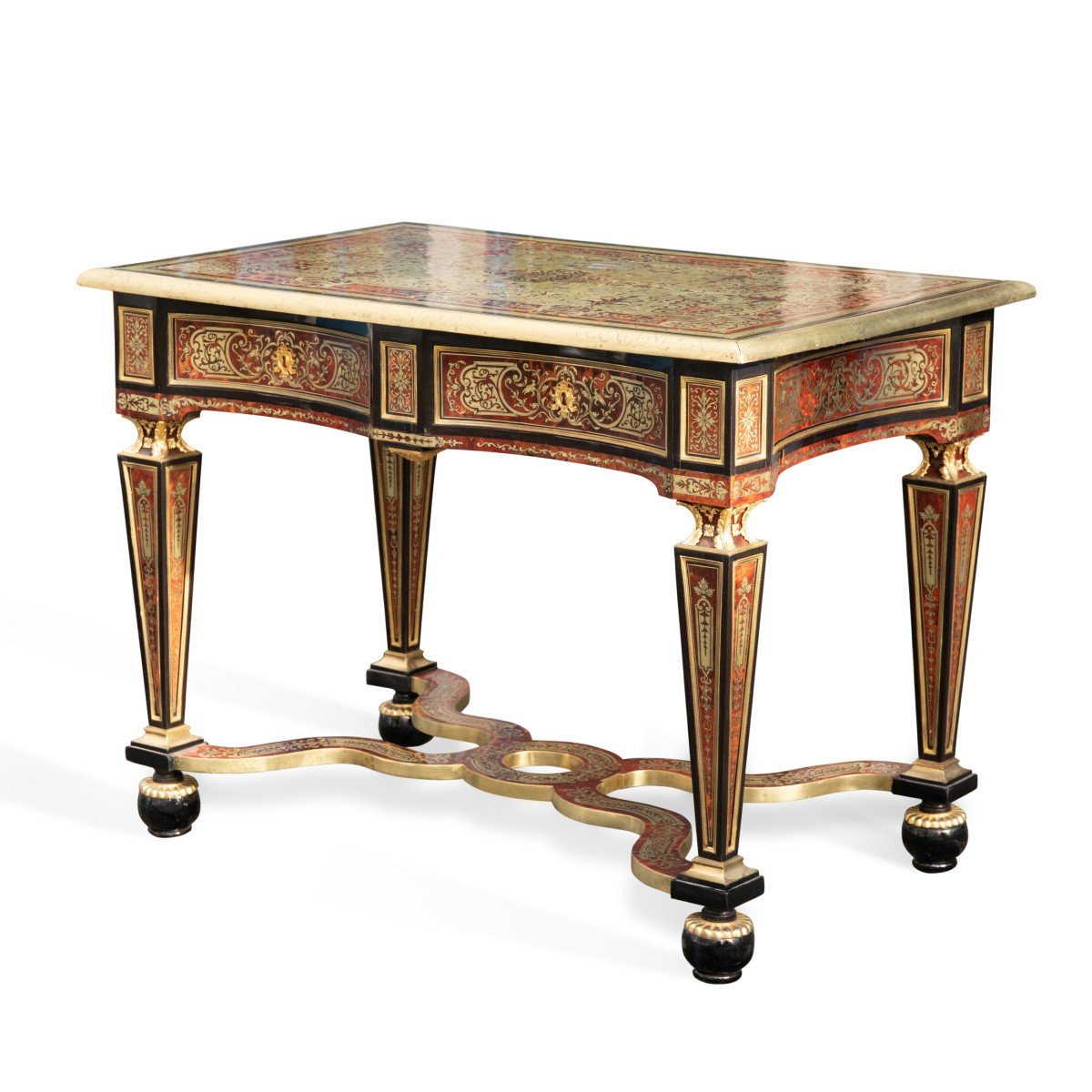 Louis XIV Style Center Table, Restauration Period-photo-4