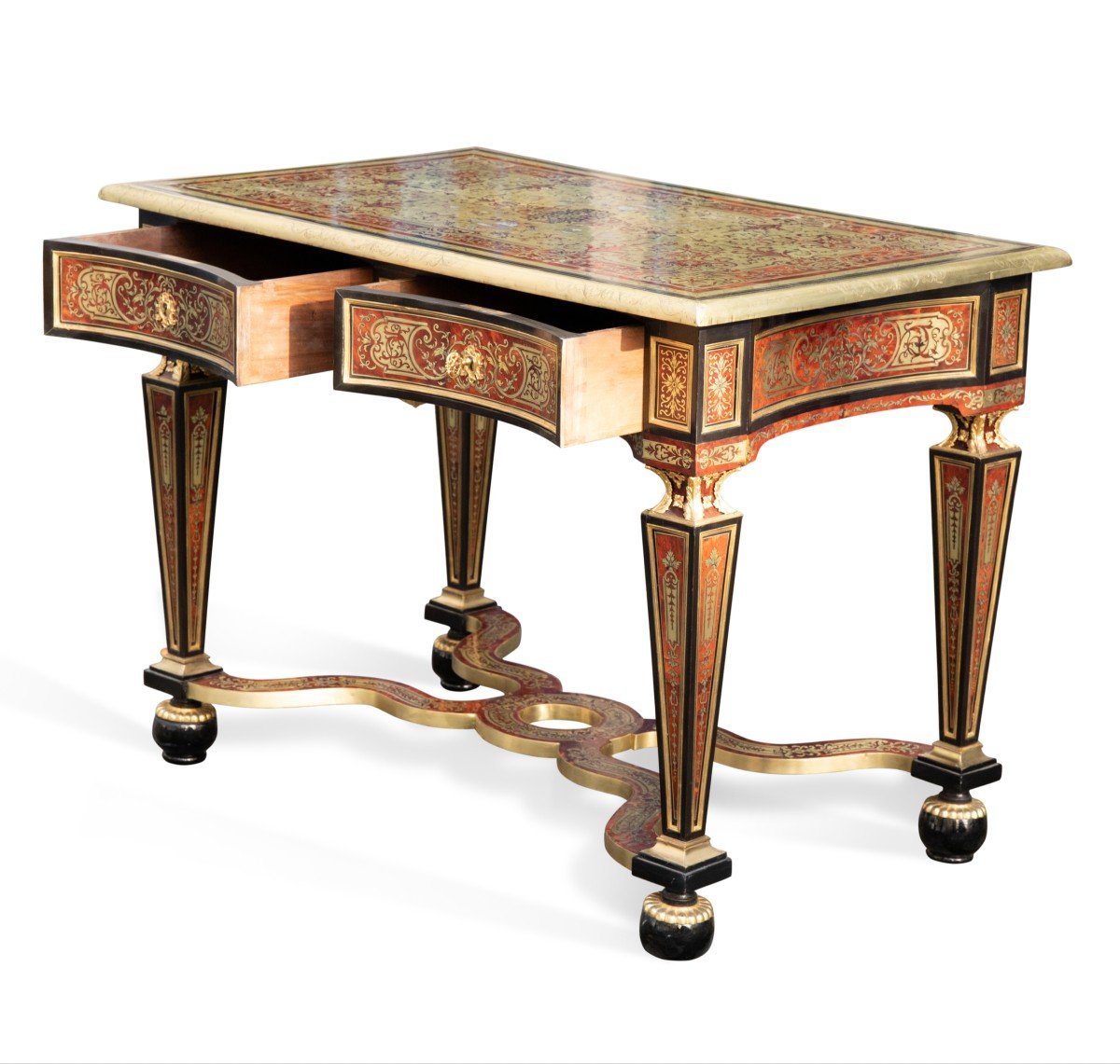 Louis XIV Style Center Table, Restauration Period-photo-2