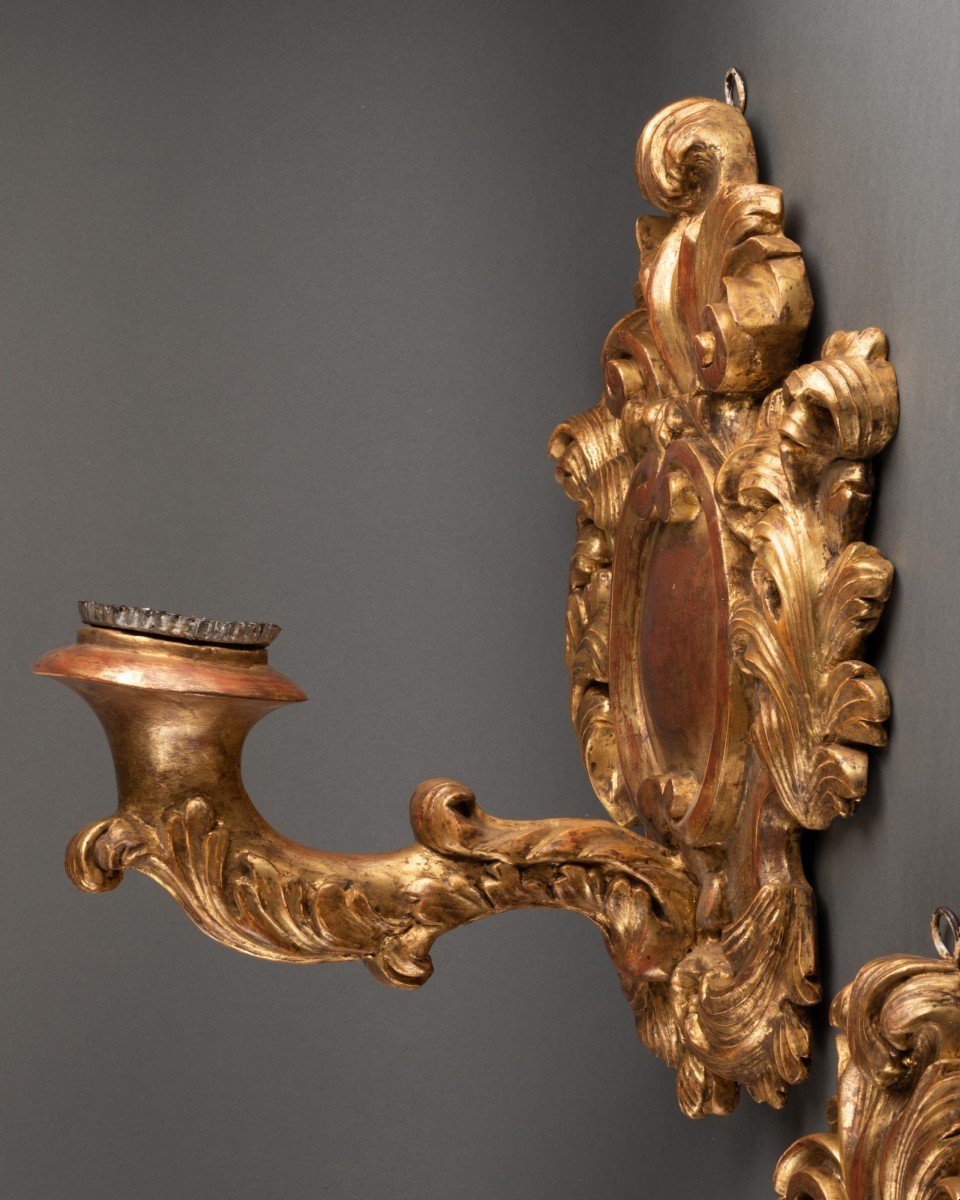 Pair Of Louis XIV Sconces-photo-2