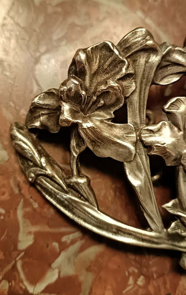 Art Nouveau Belt Buckle-photo-1