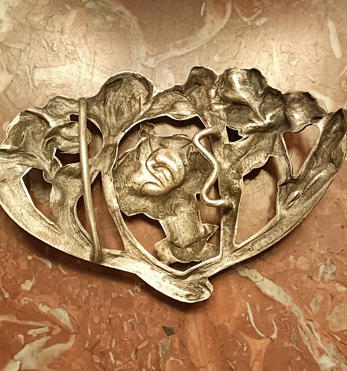 Art Nouveau Belt Buckle-photo-2