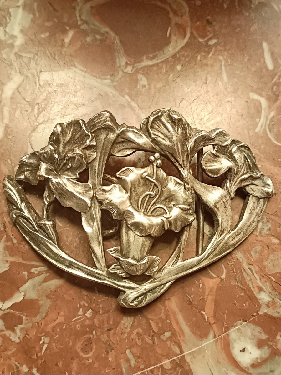 Art Nouveau Belt Buckle