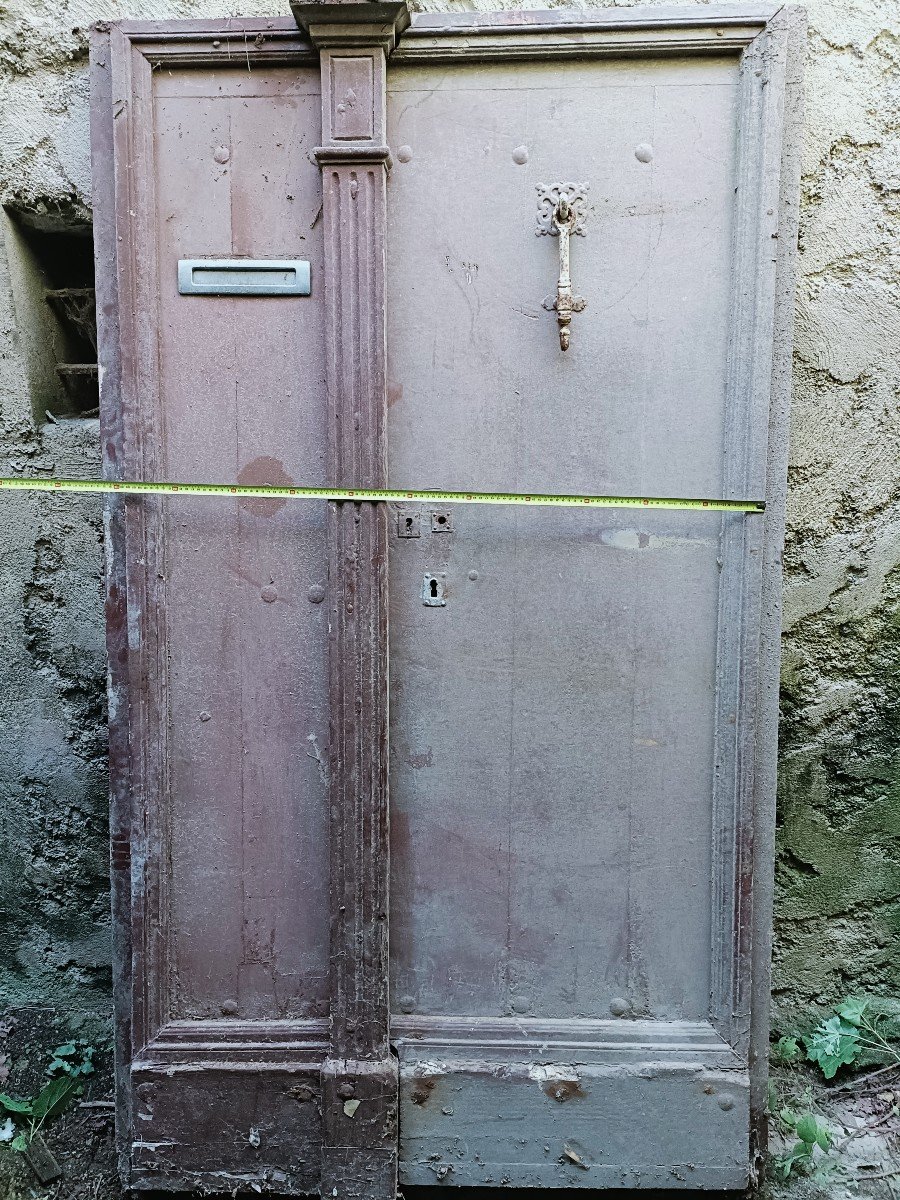 Porte d'Entrée En Chêne 18em