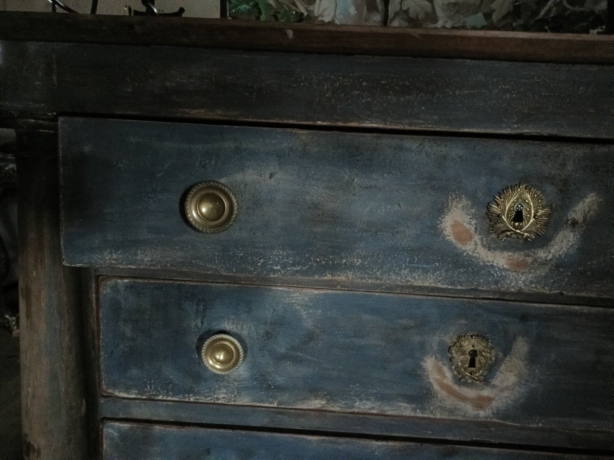 1st Empire Chest Of Drawers In Its Old Patina -photo-4