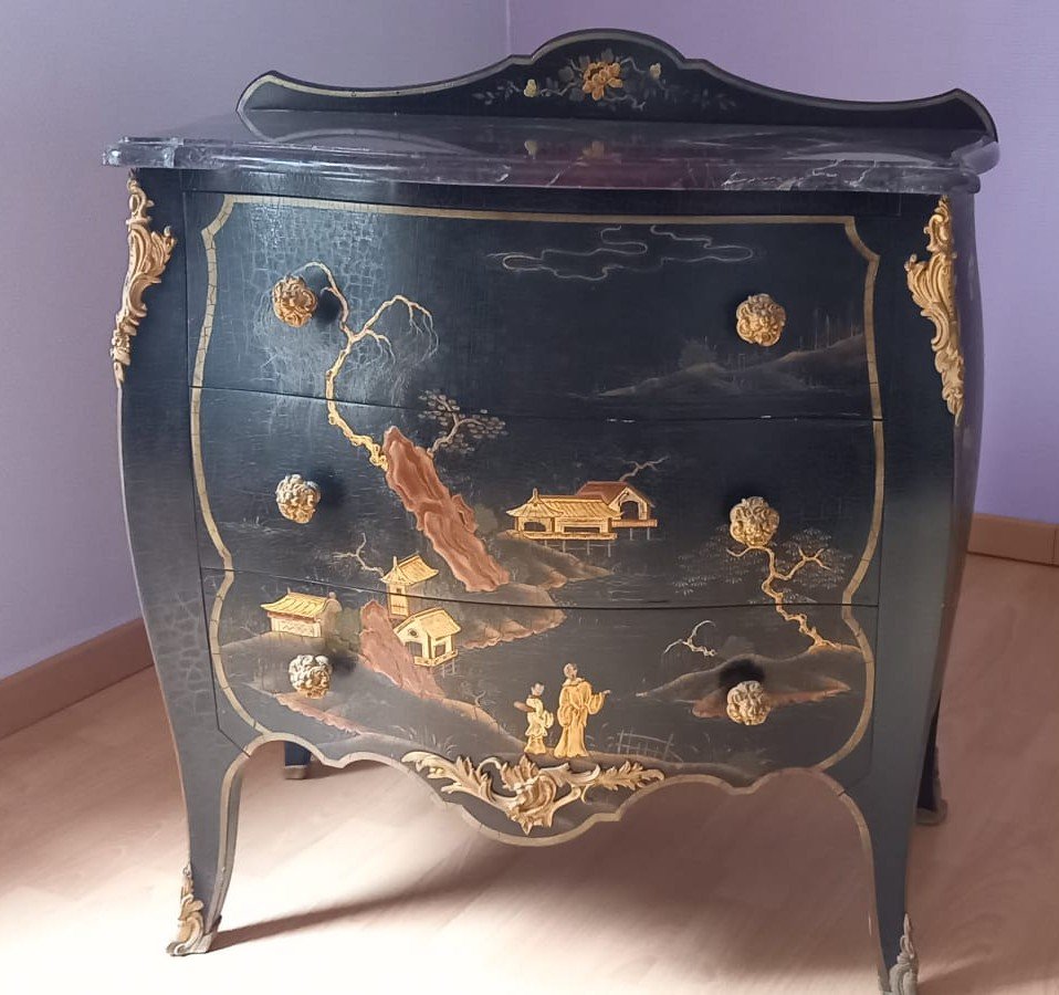 Commode En Laque De La Maison Gv Pillinini