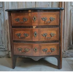 Louis XV Marquetry Chest Of Drawers