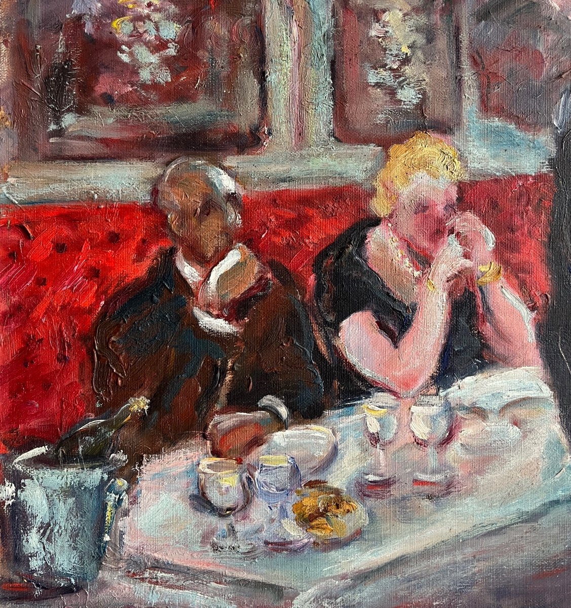 "at The Restaurant" Marguerite Lemaire-photo-3