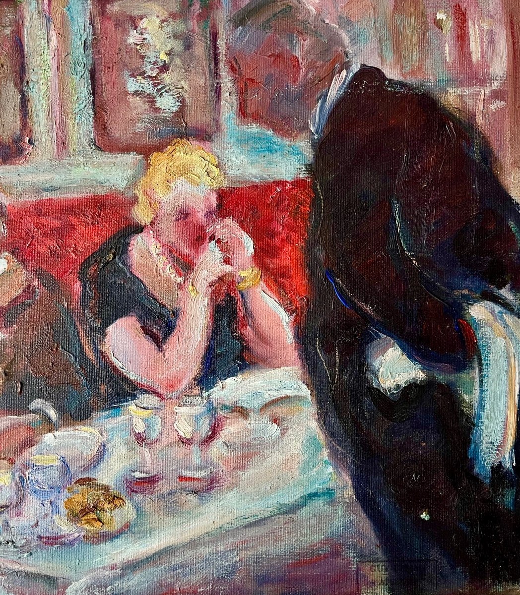 "at The Restaurant" Marguerite Lemaire-photo-4