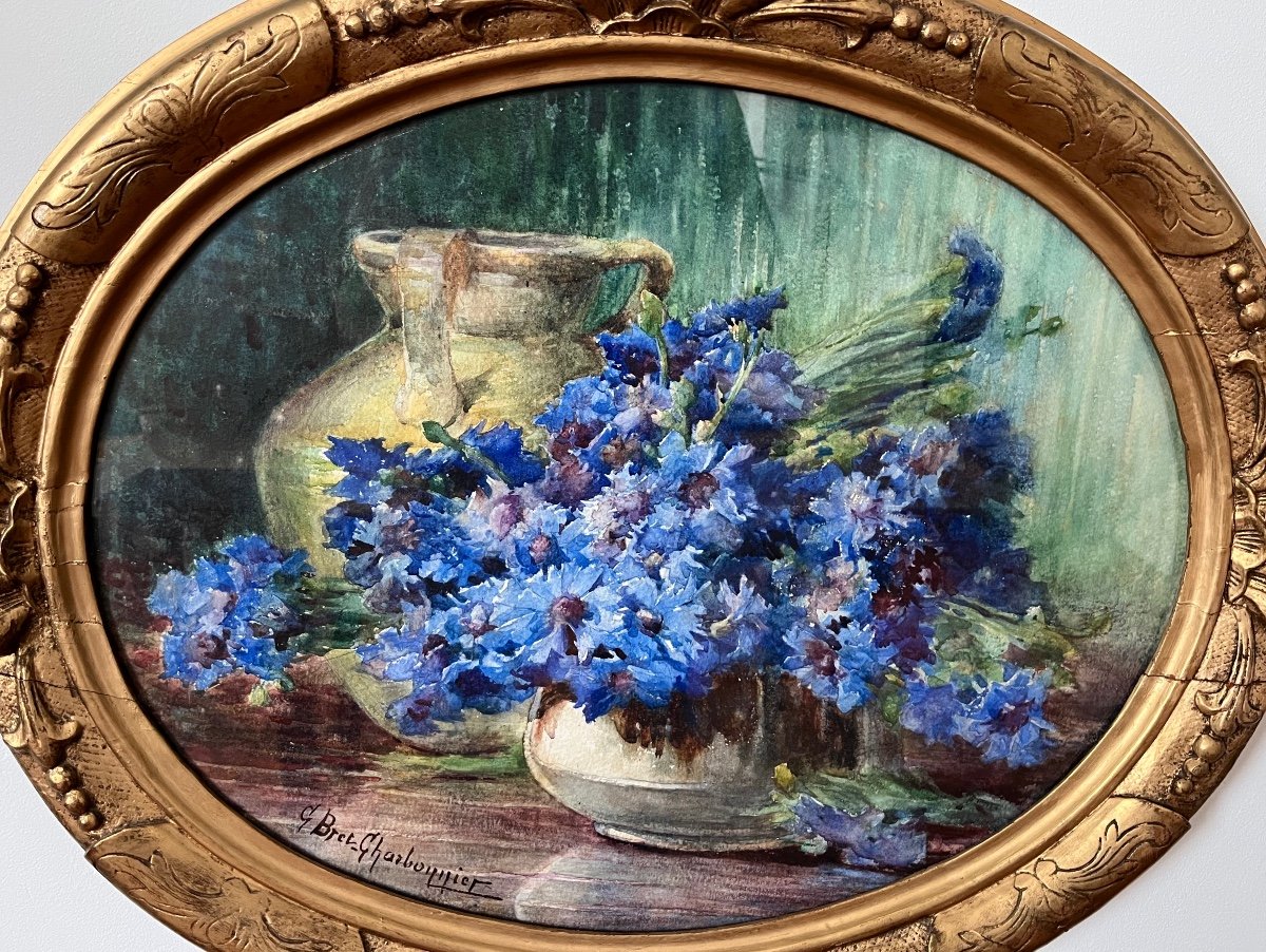 "bouquet Of Cornflowers" Claudia Bret-charbonnier