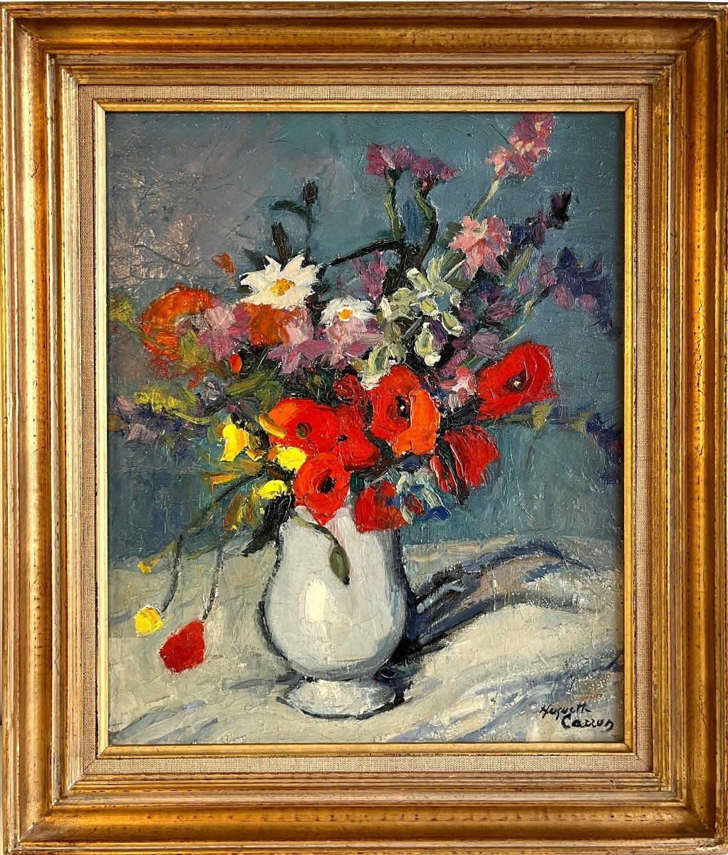 "bouquet Of Wild Flowers" Huguette Carron