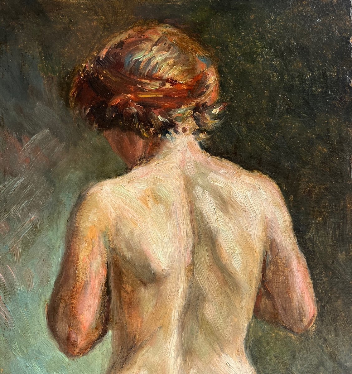 "nude Woman From Behind" 1912-photo-3