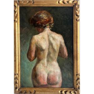 "Femme nue de dos" 1912