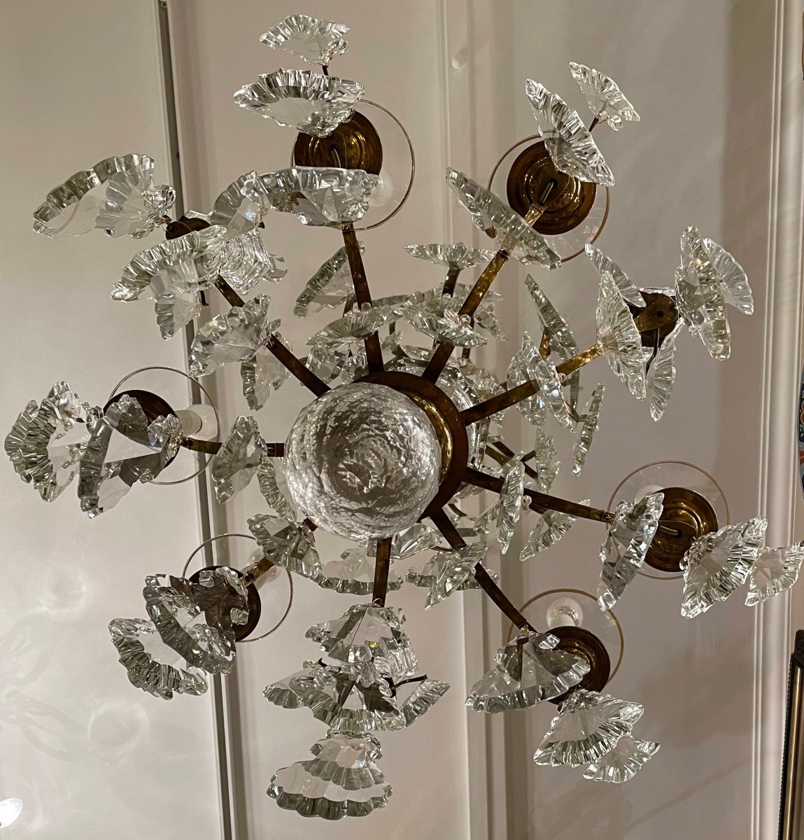 Louis XVI Crystal Chandelier-photo-3