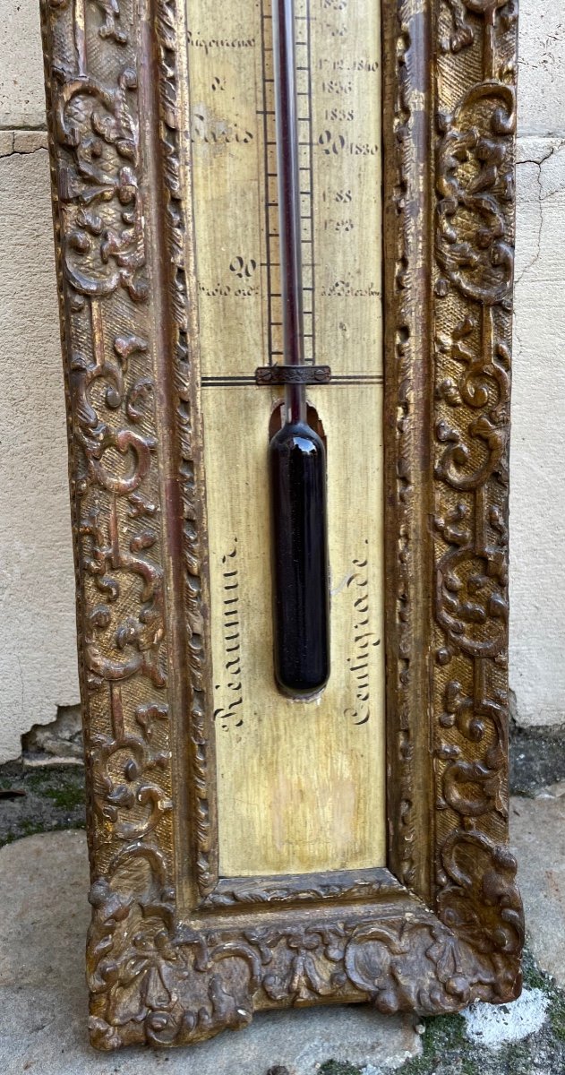 Baromètre Et Thermomètre  Régence-photo-6