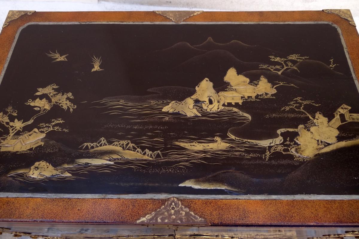 17th Century Cabinet Lacquer From Japan-photo-5