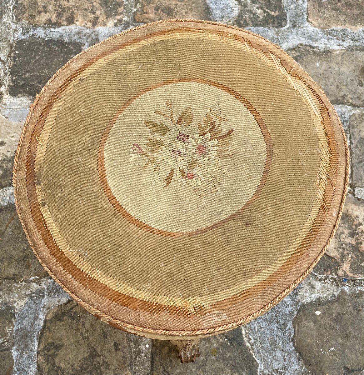 Tabouret De Piano De Style Louis XV-photo-8