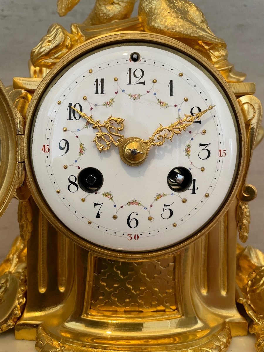 Louis XVI Style Terminal Clock-photo-2