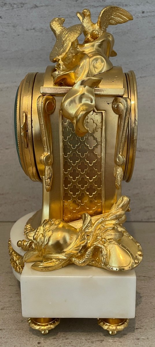 Pendule Borne De Style Louis XVI-photo-1