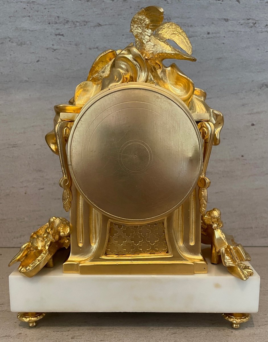 Louis XVI Style Terminal Clock-photo-4