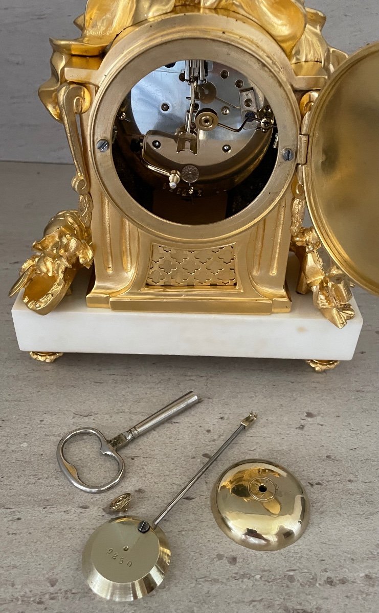 Louis XVI Style Terminal Clock-photo-5