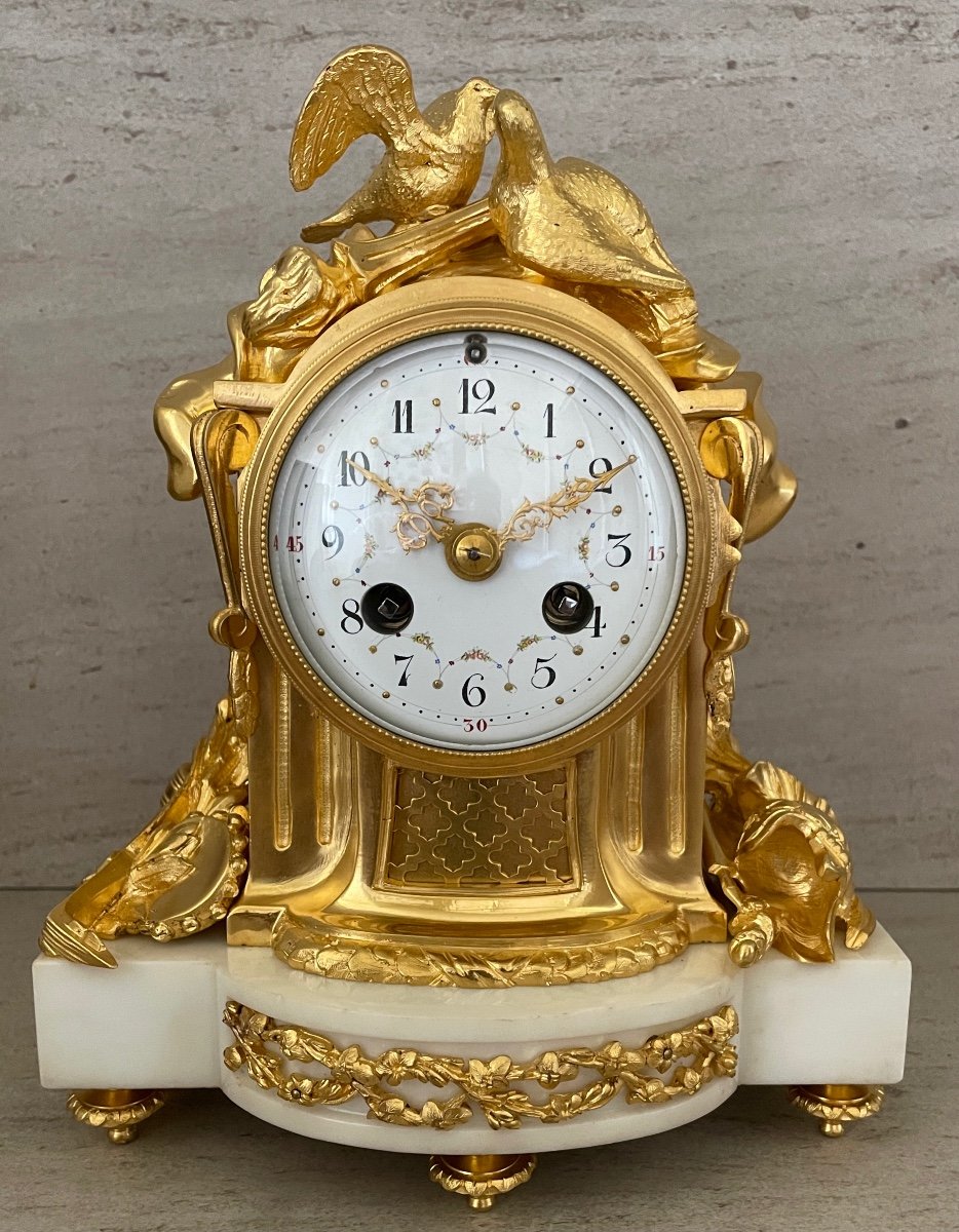 Louis XVI Style Terminal Clock