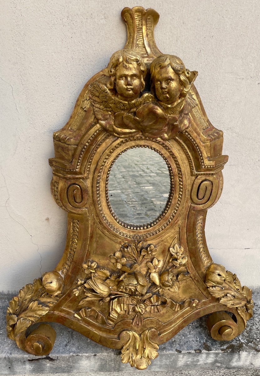 Pair Of Louis XVI Period Mirrors-photo-3