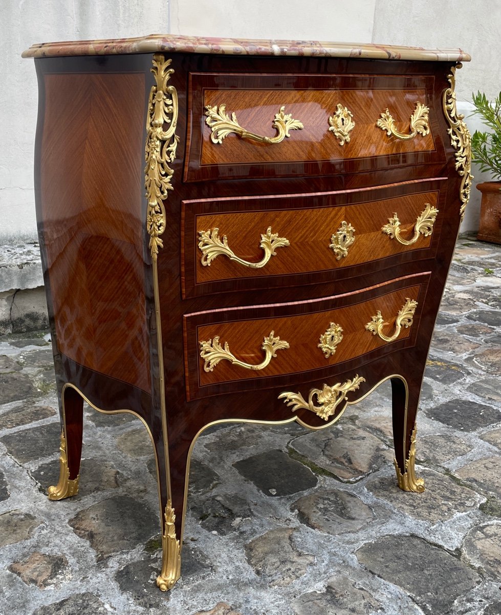 Louis XV Chest Of Drawers-photo-3