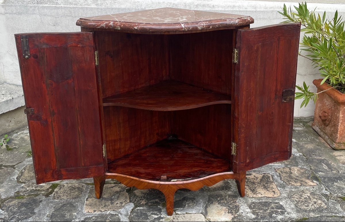 Louis XV Period Corner Cupboard-photo-4