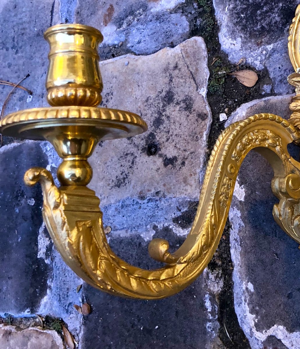 Pair Of Regency Sconces-photo-2