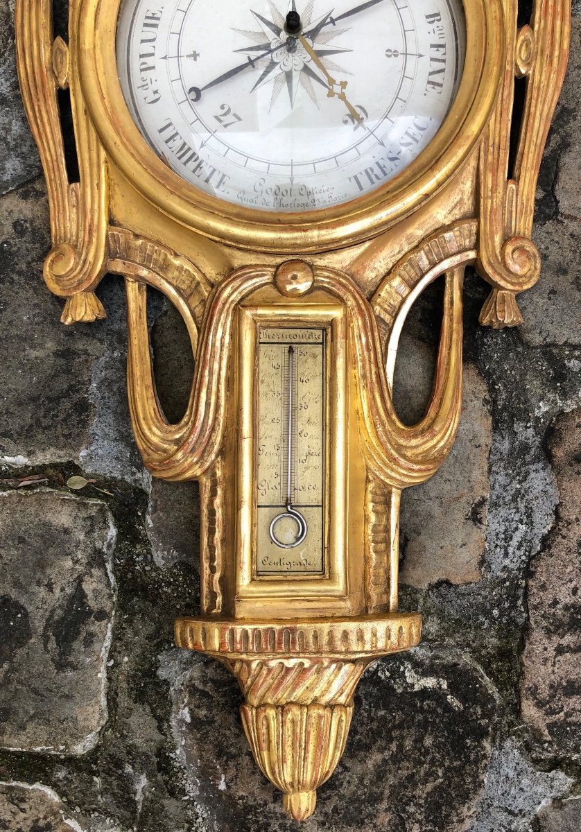 Dolphin Barometer, Louis XVI-photo-2