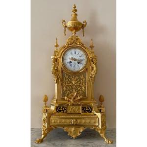 Pendule Louis XVI, signée  Gustave Lévy