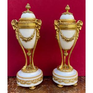 Pair Of Louis XVI Cassolettes