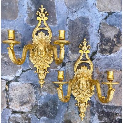 Pair Of Regency Sconces