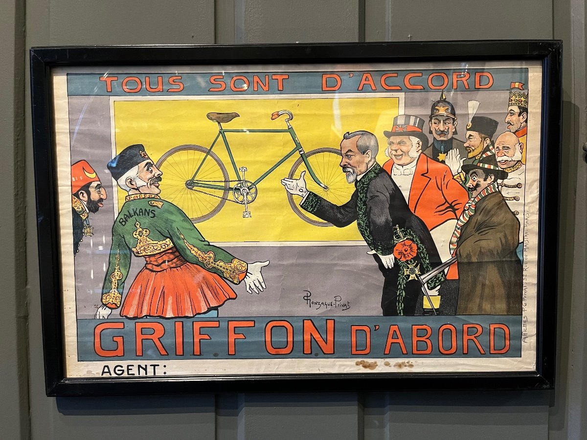 Poster - Griffon First - All Are Agreed - Gonzague Privat 1910-photo-1