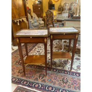 Pair Of Bedside Tables 