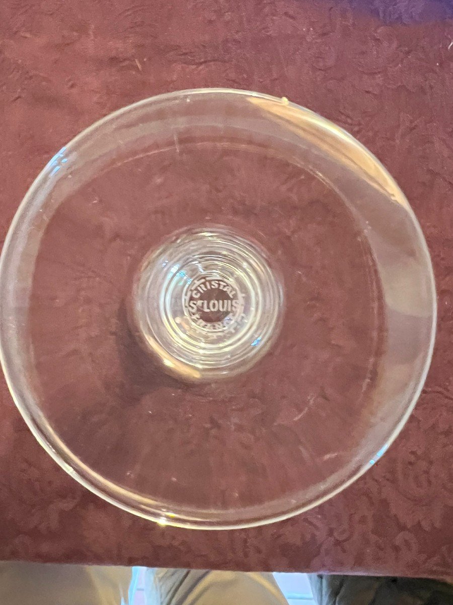 9 Verres Saint Louis Modèle Bubble-photo-2