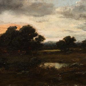 Twilight, Oil On Canvas By Narcisse-virgile Diaz De La Pena (1807 - 1876)
